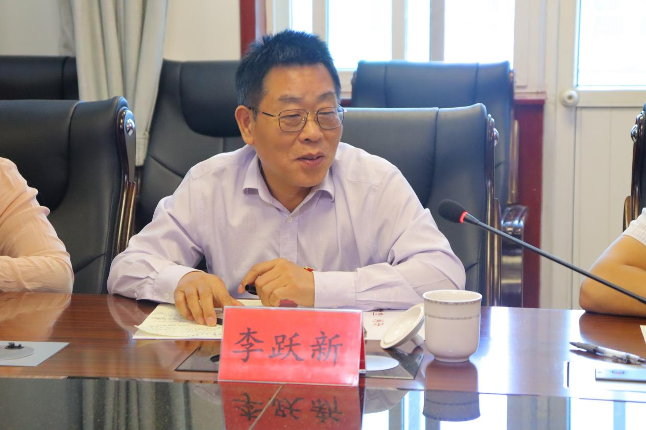 8菲律宾欧博游戏网党委书记李跃新讲话